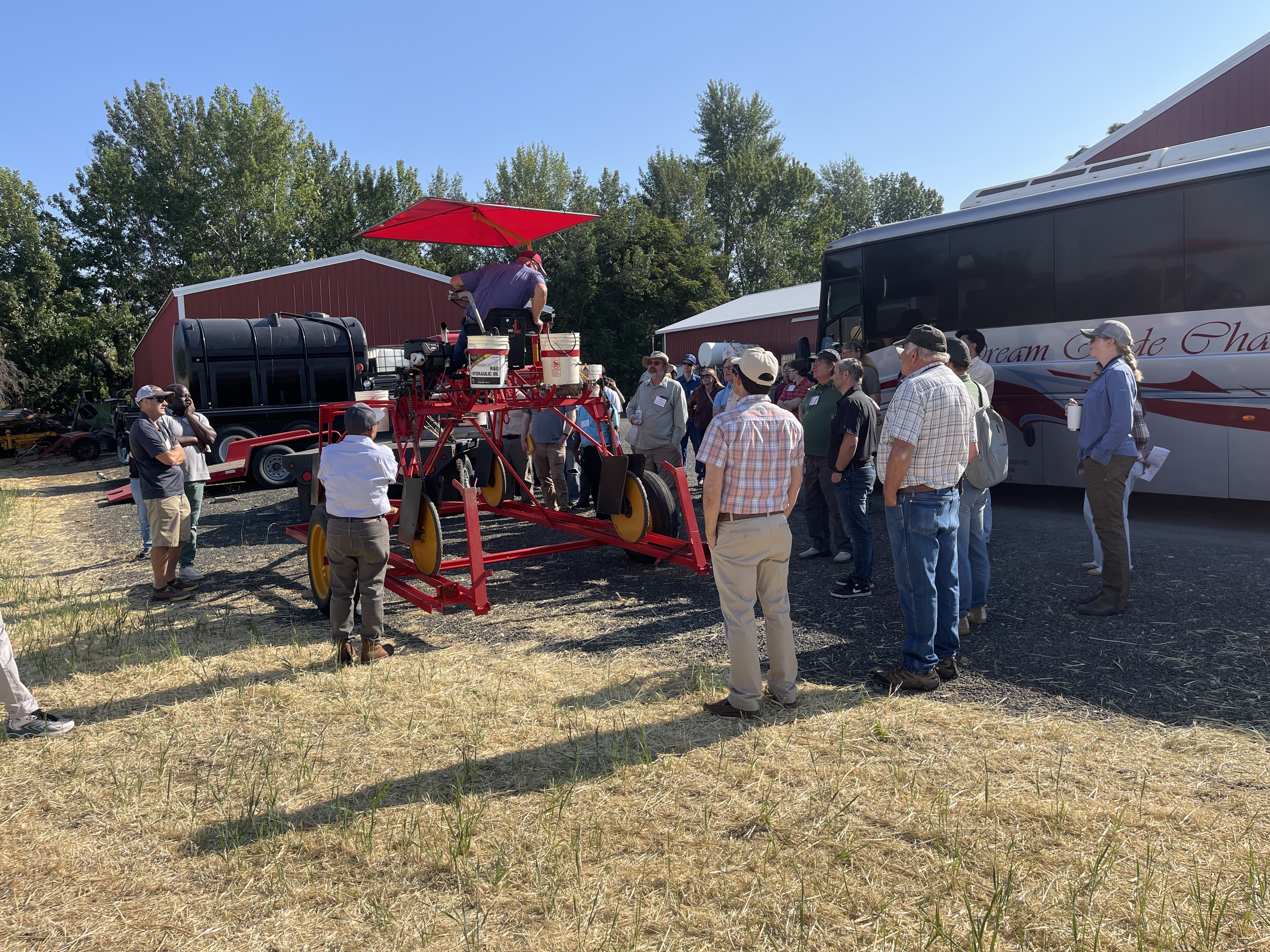 Photo of field tour