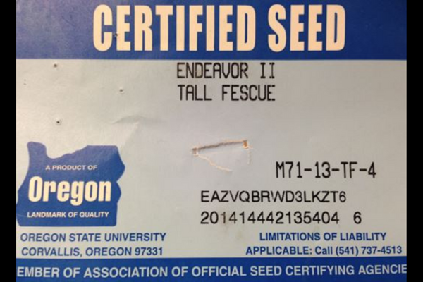 seed label