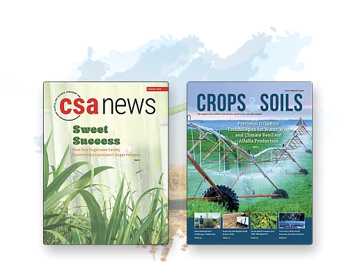 CSA News and Crops and Soils covers